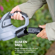 Krachtige Draadloze Bladblazer 12V op Accu met 7 Blaasstanden