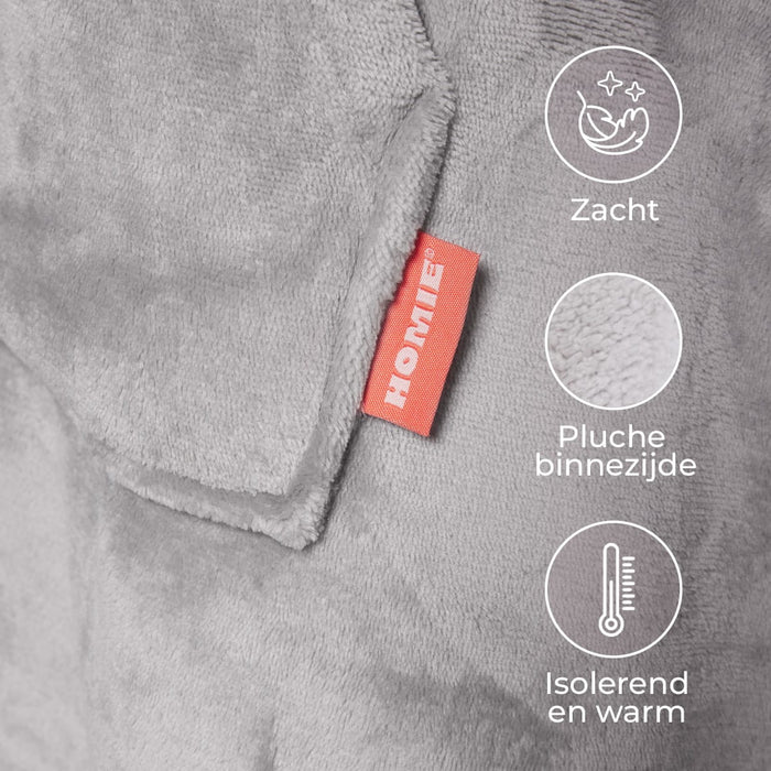 HOMIE Hoodie ultrazachte hoodie-deken