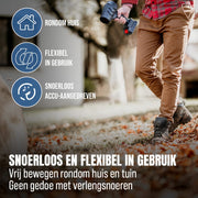 BluMill Turbo Draadloze Bladblazer op Accu