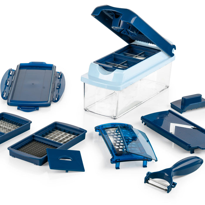 Nicer Dicer Plus groentesnijder - blauw