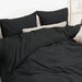 Teddy dekbedovertrek - Antraciet 200 x 220