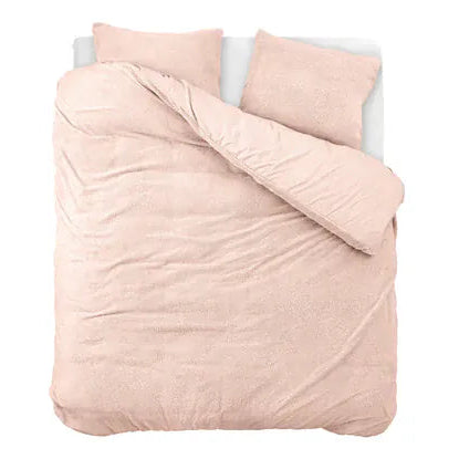 Teddy dekbedovertrek - Roze