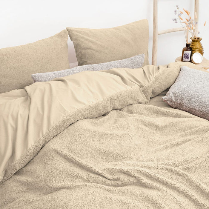 Felman Cozy Teddy Dekbedovertrek