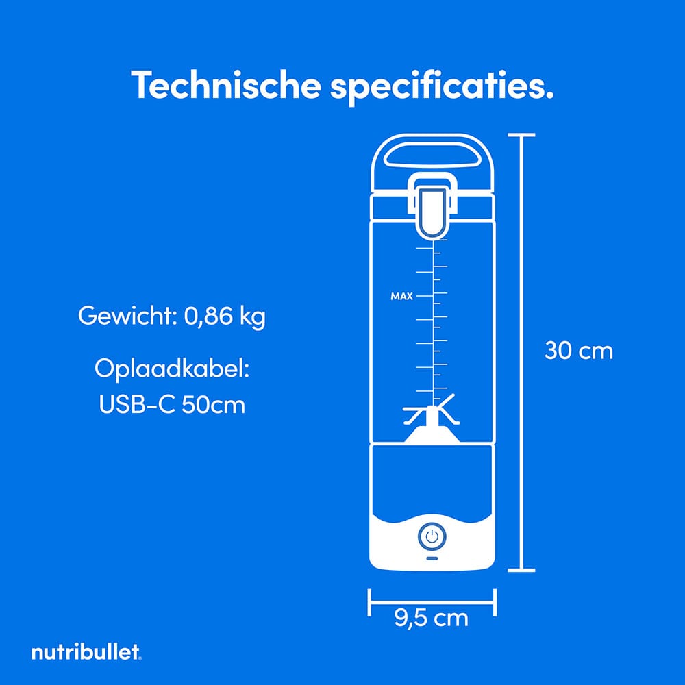 NutriBullet Mini Blender Portable Sans Fil à Porter