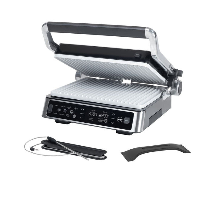Multifunctionele Genius Chef contactgrill met 10 programma's
