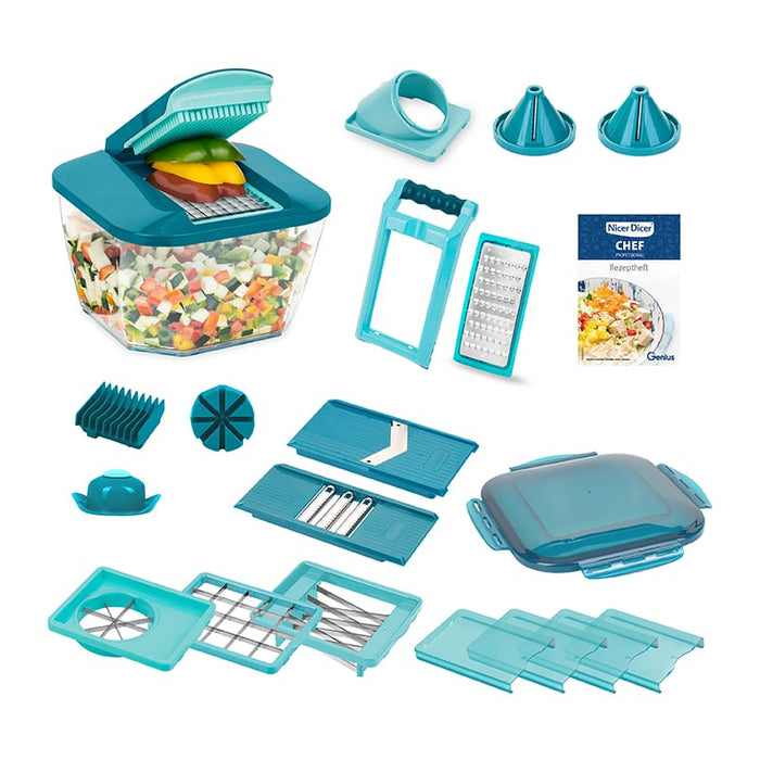 Nicer Dicer Chef Pro groentesnijder 23-delig