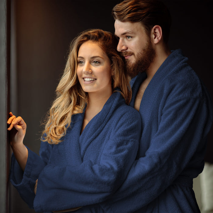 Luxe hotelkwaliteit badjas - Maat S/M - Verkrijgbaar in meerdere kleuren