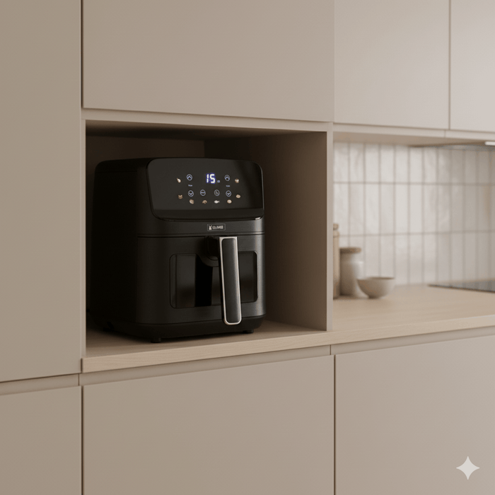 BluMill ColorTouch Airfryer 4,5L met 8 programma's