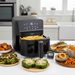 BluMill ColorTouch Airfryer 4,5L met 8 programma's