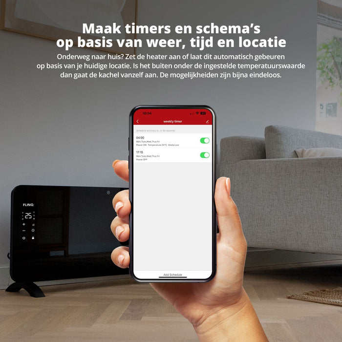 Slimme infraroodheater voor thuis en kantoor - 450W