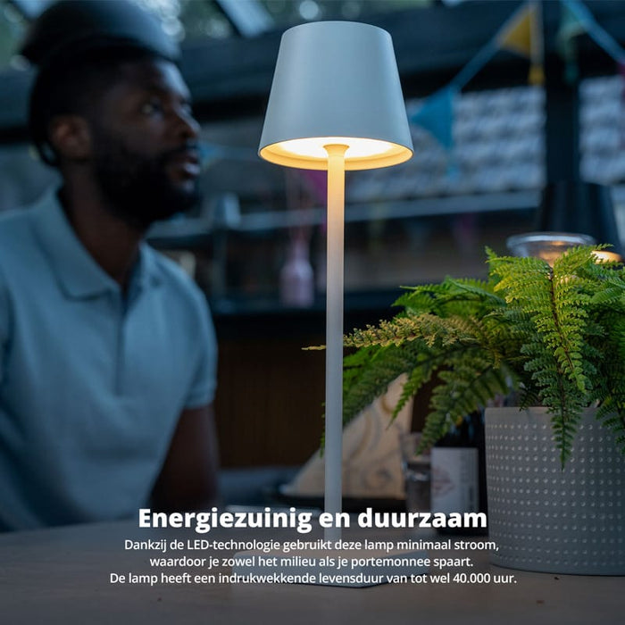 Draadloze tafellamp nova met dimfunctie
