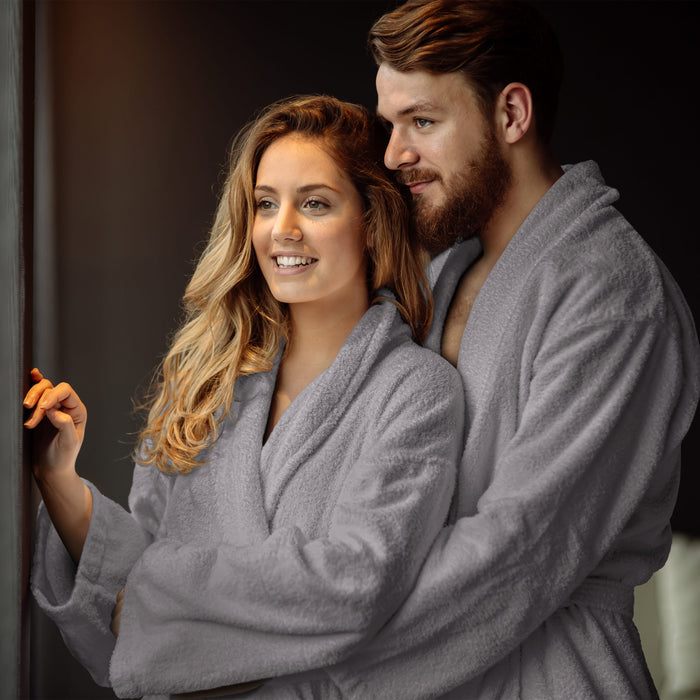 Luxe hotelkwaliteit badjas - Maat S/M - Verkrijgbaar in meerdere kleuren