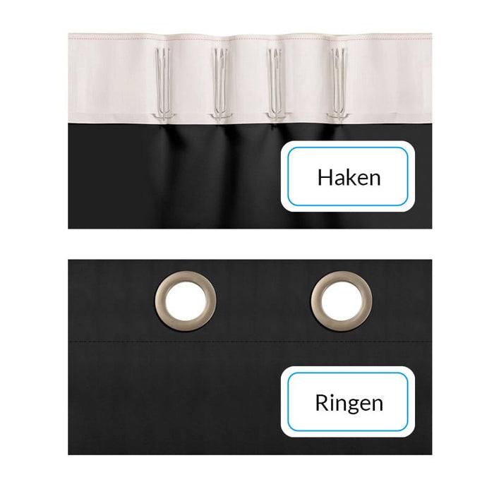 Verduisterende & isolerende gordijnen - 300cm breed