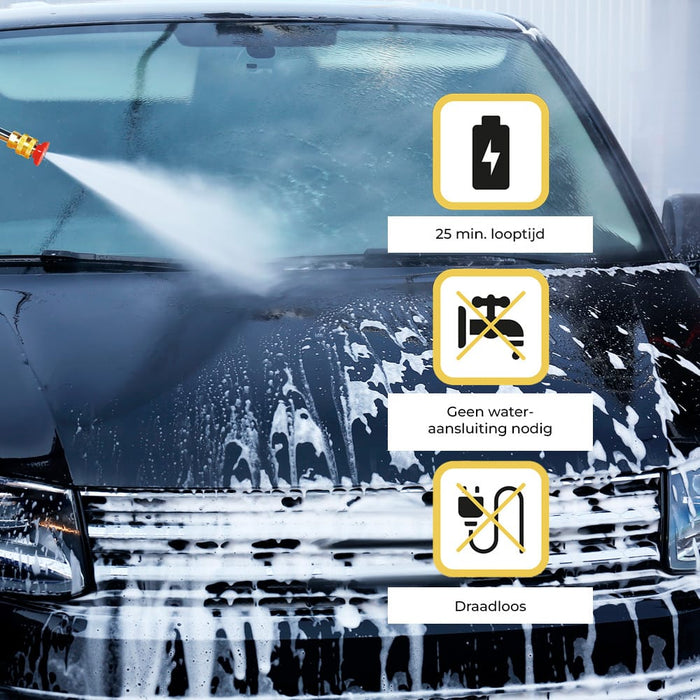 High Pressure Cleaner - draadloze hogedrukreiniger