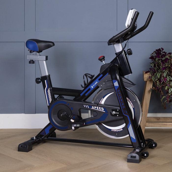 BluMill Hometrainer Spinningfiets - voor cardio- en krachttraining thuis