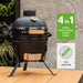 BluMill Kamado Mini Barbecue grillen