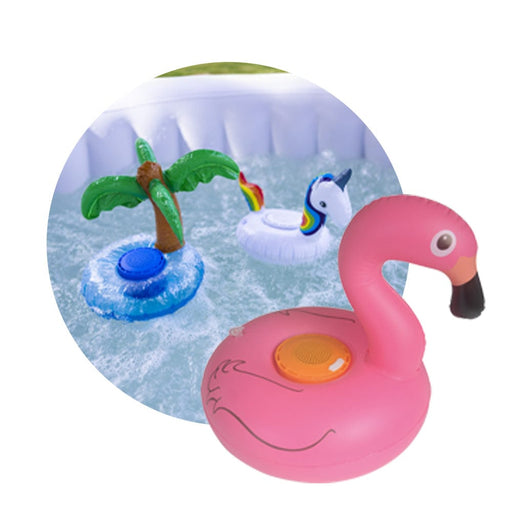 BluMill opblaasbare speaker flamingo