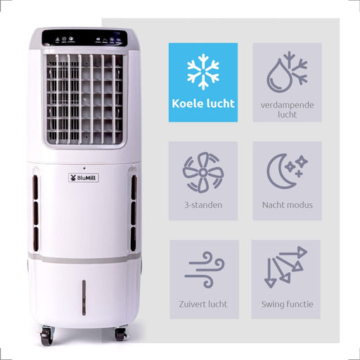 BluMill Verrijdbare Power Air Cooler
