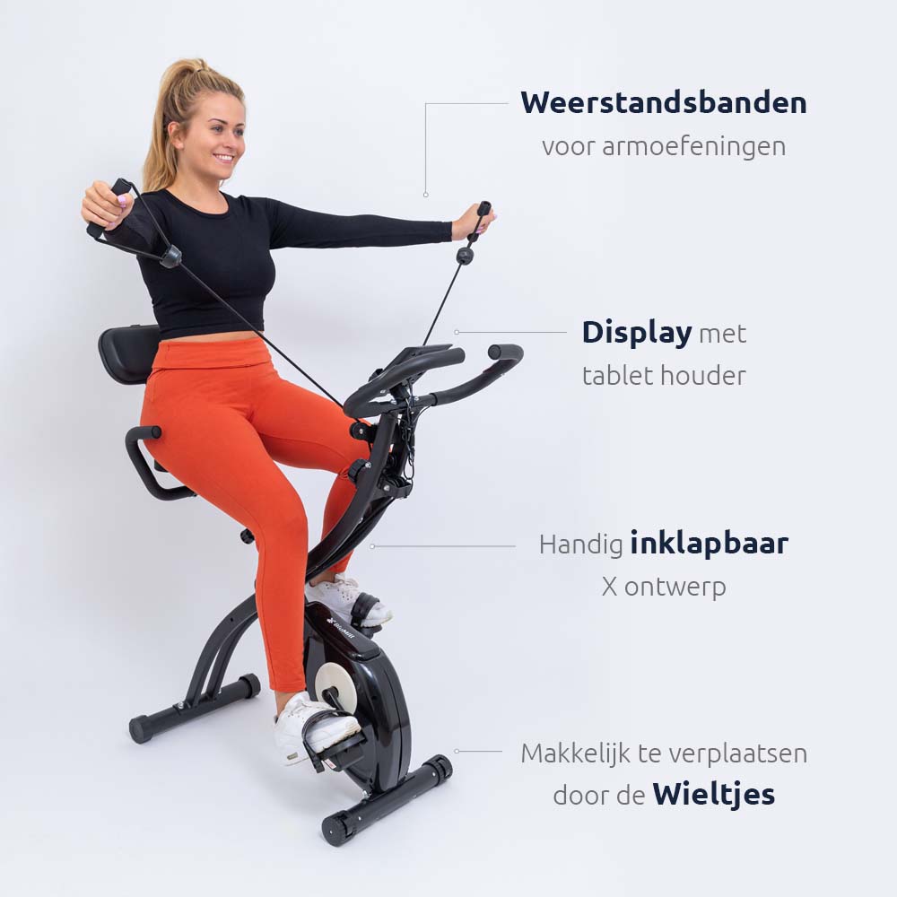 Vélo d'exercice pliable BluMill X-Bike