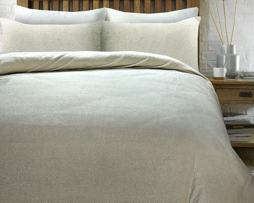 Glamour Flanel Deco Foil Creme 140 x 200/220