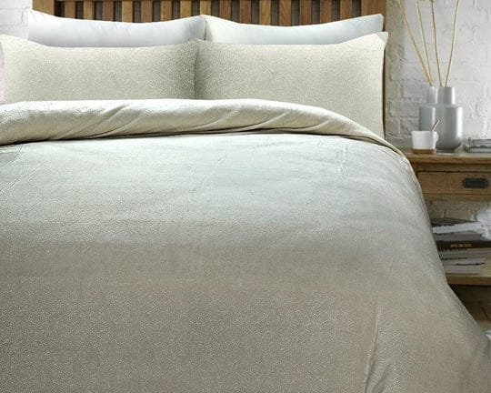 Glamour Flanel Deco Foil Creme 140 x 200/220