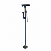 DR-HO'S Get Up & Go Wandelstok - Opvouwbaar, met LED-verlichting en alarm enkele stuk