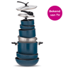 Kelton Complete 4-in-1 stapelbare 26-delige pannenset