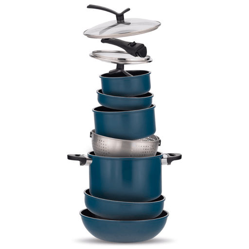 Kelton Complete 4-in-1 stapelbare 26-delige pannenset