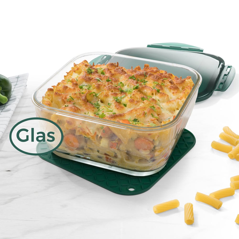 Plat à four en verre Nicer Dicer Chef 2,8 L