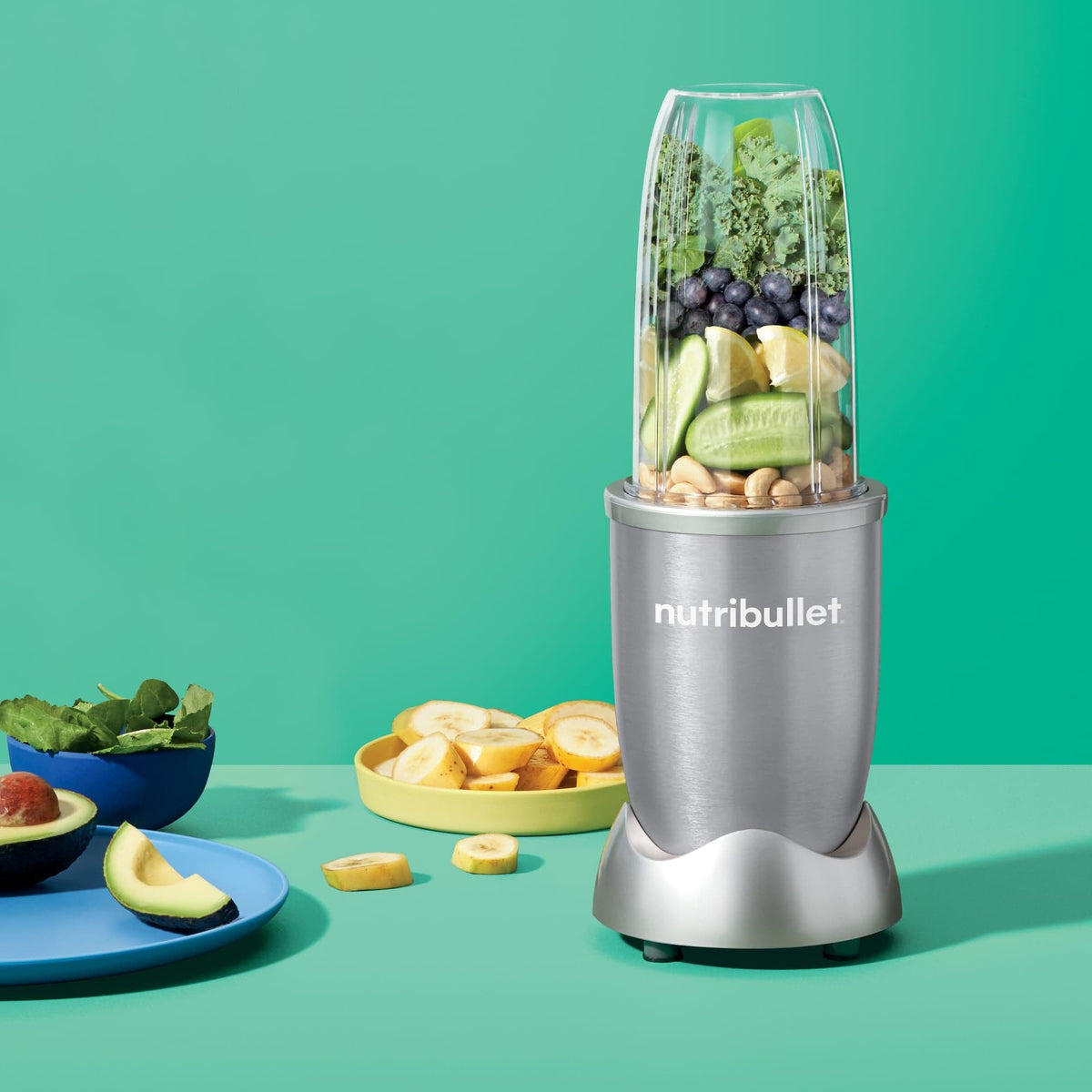 grijs nutribullet pro 900 metallic blender
