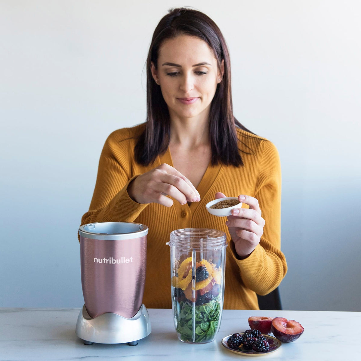 rose goud nutribullet pro 900 metallic blender