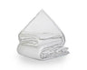 Housse de couette 4 saisons en percale de coton - Blanche - 260 x 220