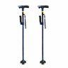 DR-HO'S Get Up & Go Wandelstok - Opvouwbaar, met LED-verlichting en alarm