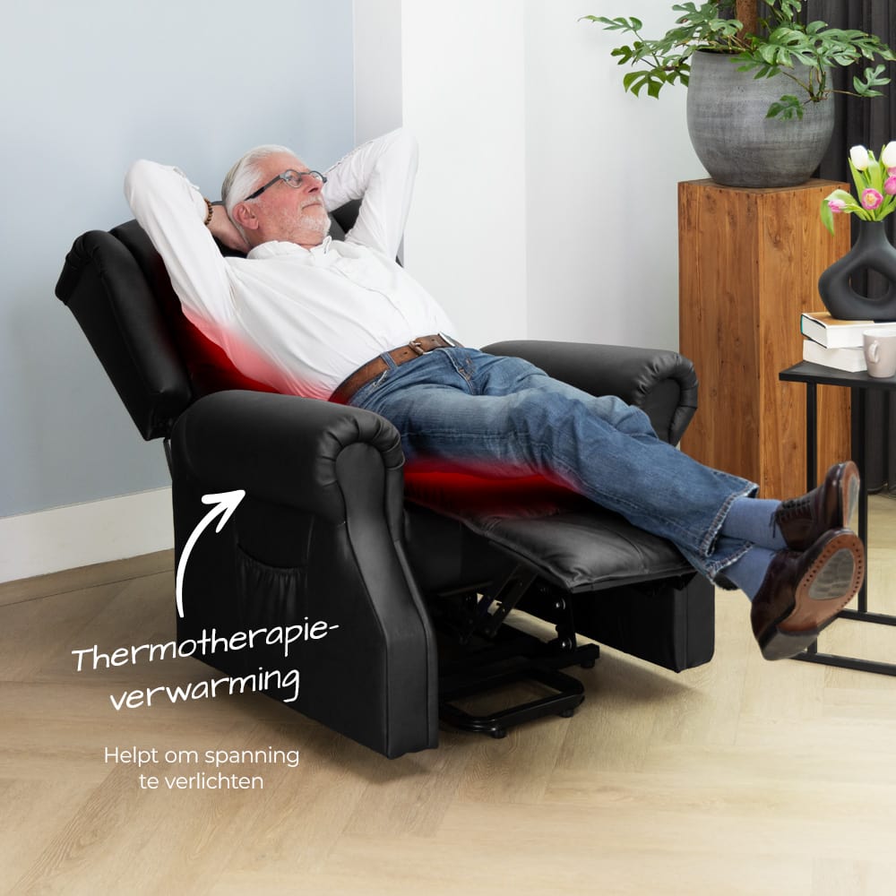 Fauteuil de verticalisation avec massage et thermothérapie