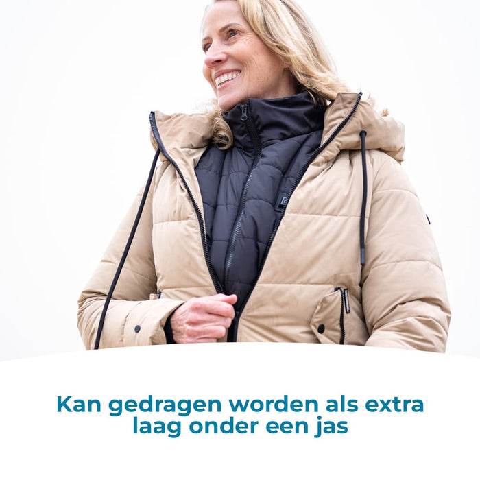 Vitadora verwarmde bodywarmer voor dames en heren met powerbank