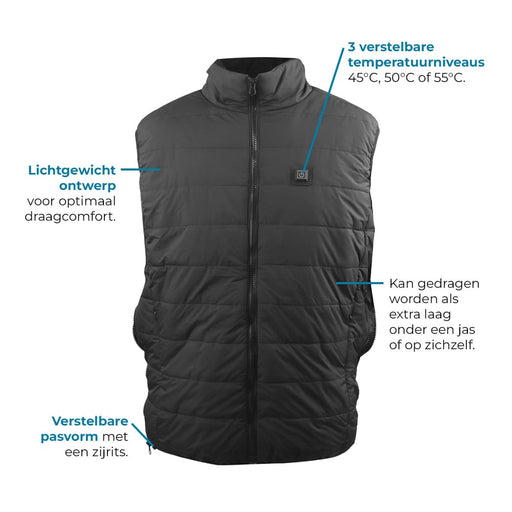 Vitadora Verwarmde Bodywarmer